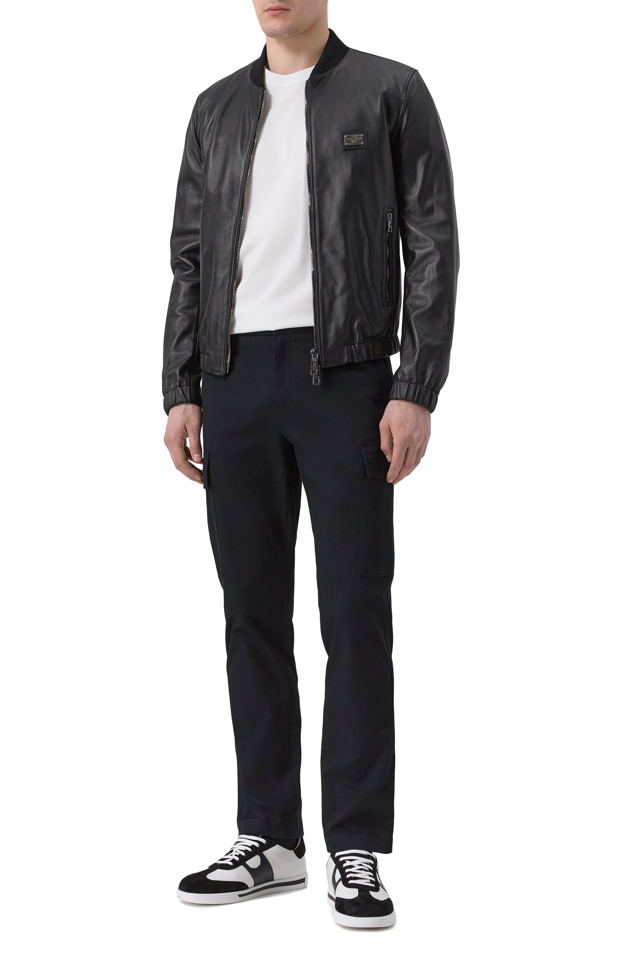 Хлопковые брюки-карго DOLCE & GABBANA, арт. GP0Y1T/FUFL3, фото 2