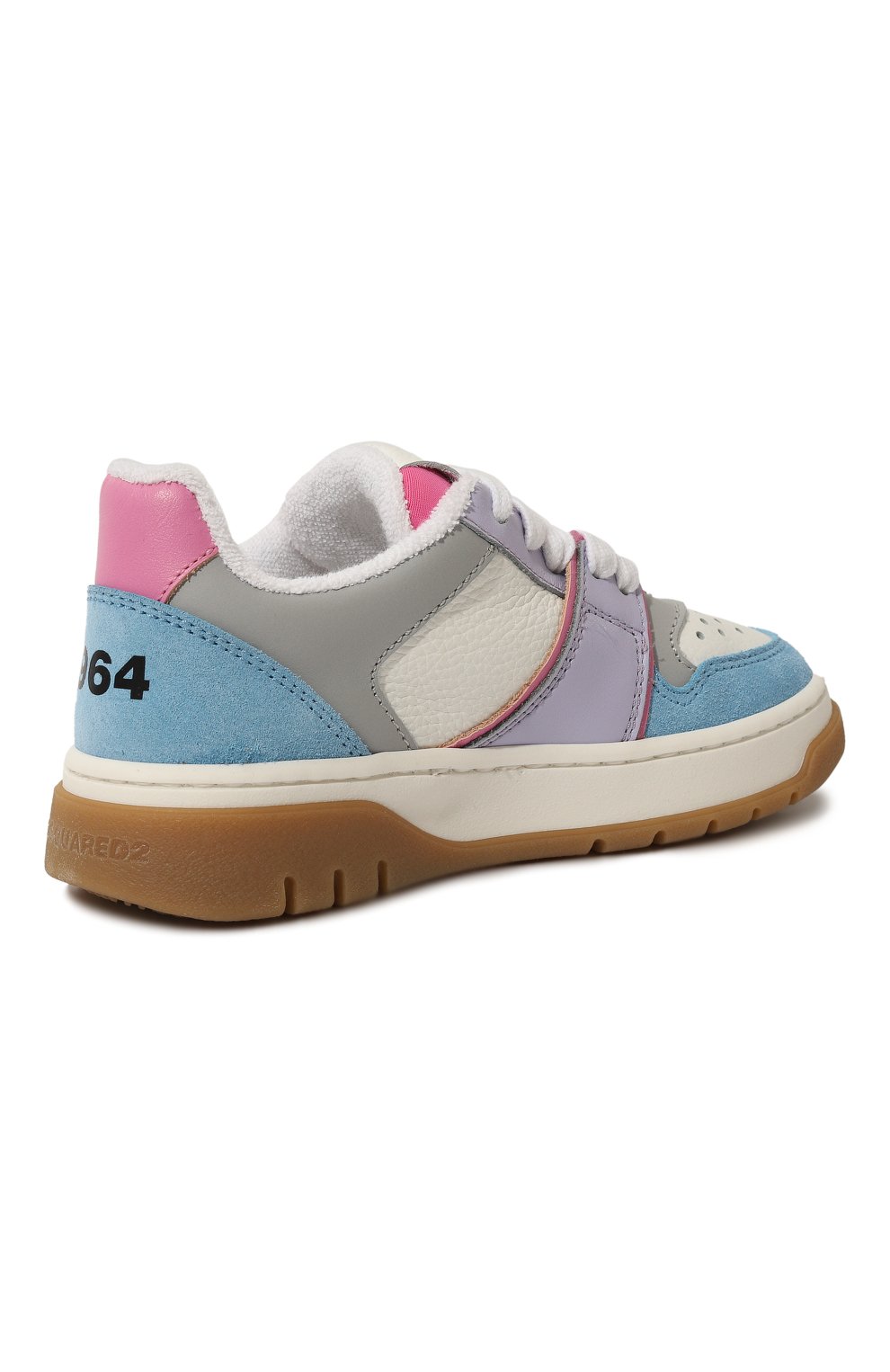 Кожаные кеды DSQUARED2, арт. 77761/28-35, фото 3