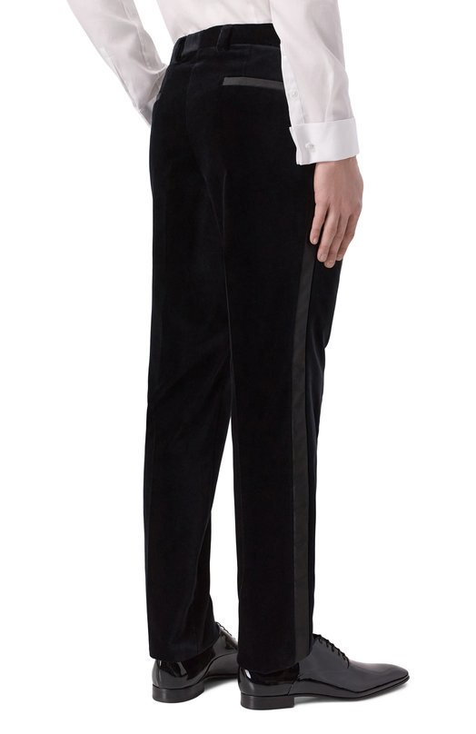 Бархатные брюки HUGO 50549025 Чёрный  50549025 Фото 4
