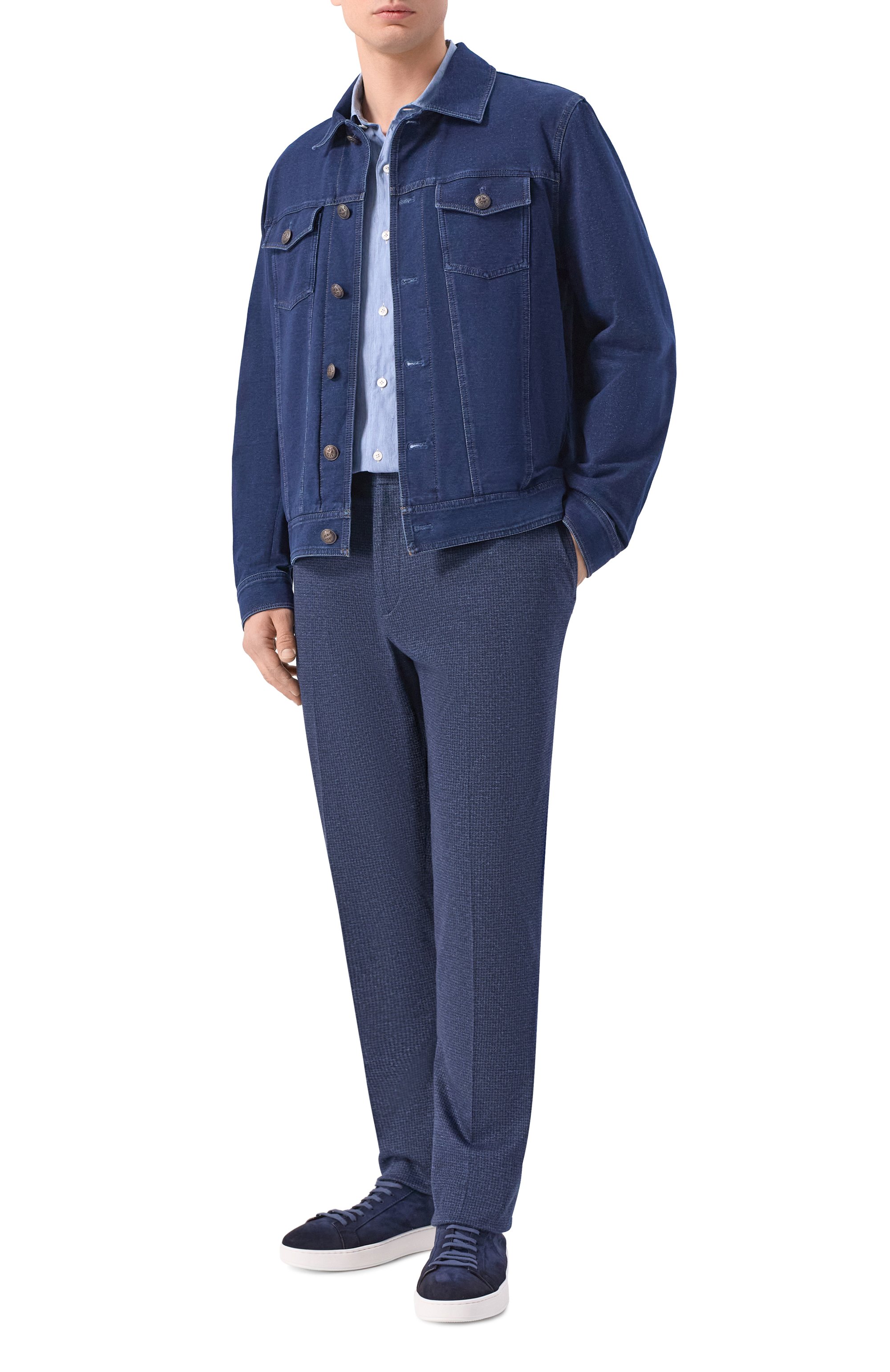 Рубашка изо льна и лиоцелла FINAMORE 1925, арт. GAETE 1 LUIGI Z L/P6044, фото 2