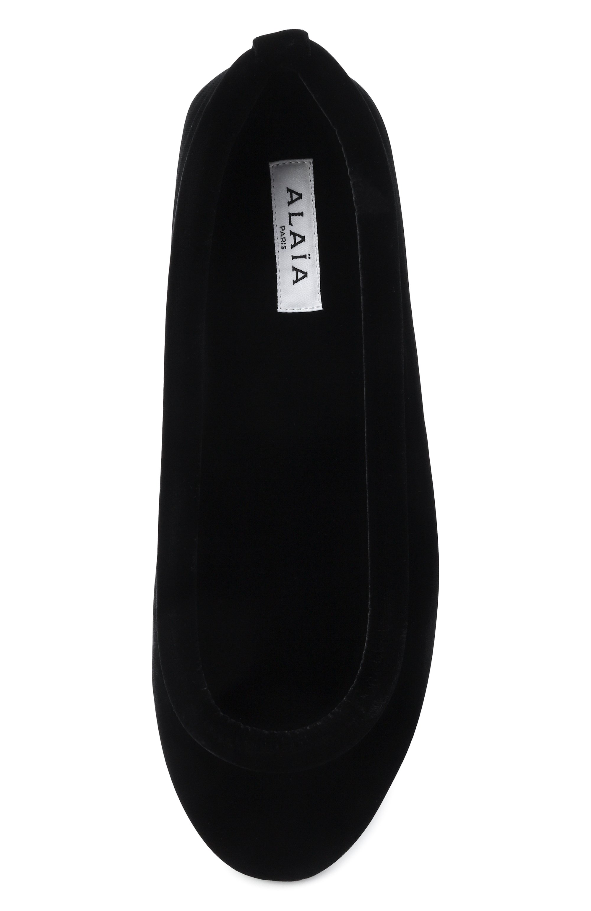 Текстильные балетки ALAIA, арт. AA3A1009A014, фото 6