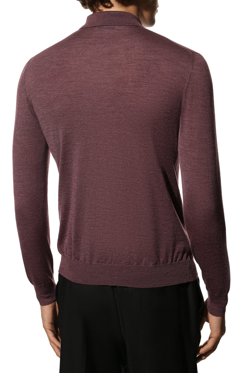 Поло из шерсти и шелка GRAN SASSO, арт. 57132/13190, фото 4