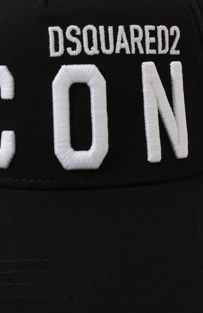 Хлопковая бейсболка icon DSQUARED2, арт. BCM0412 05C00001, фото 4