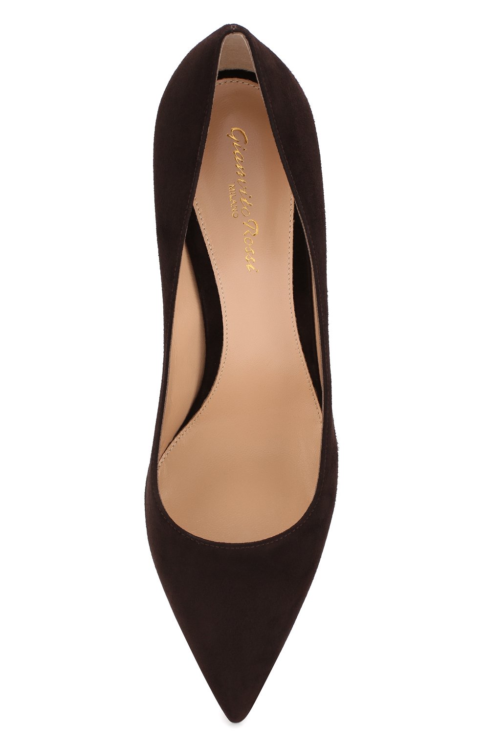Замшевые туфли gianvito 85 GIANVITO ROSSI, арт. G24580.85RIC.CAM, фото 5