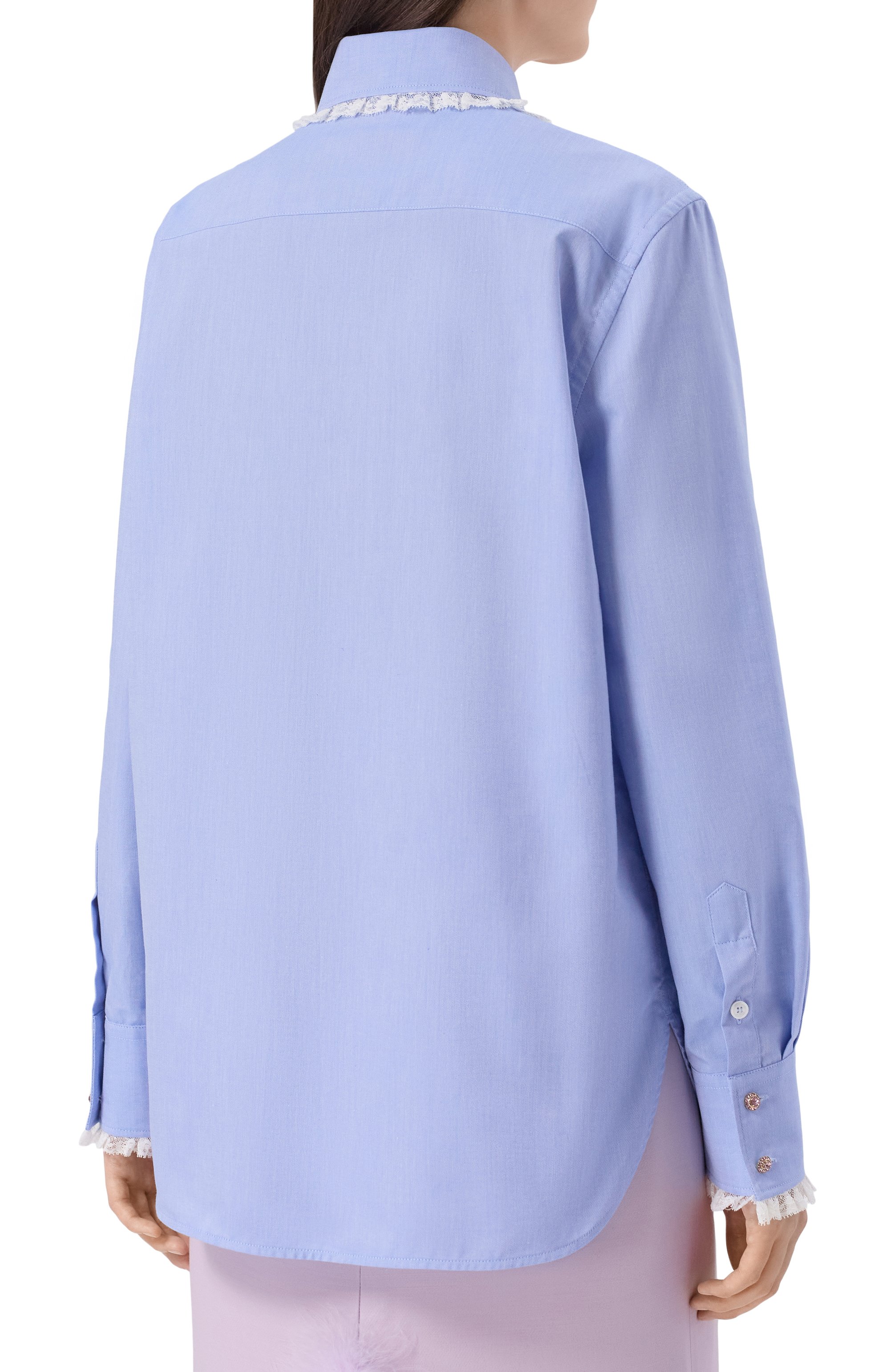 Хлопковая рубашка VALENTINO, арт. 8B3AB885/A1A, фото 4