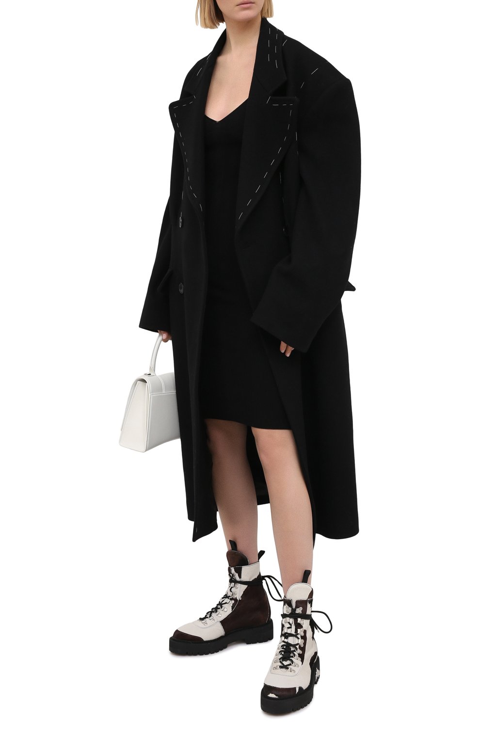 Платье из вискозы OFF-WHITE, арт. 0WHI022R21KNI001, фото 2