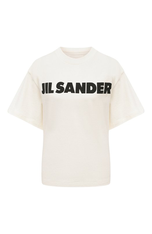 фото Хлопковая футболка jil sander