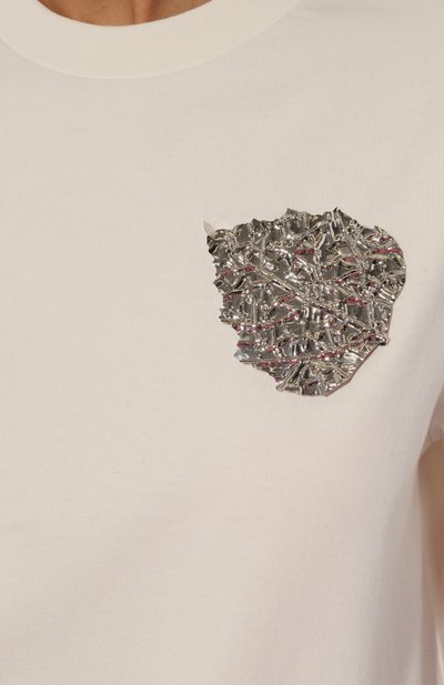 Хлопковая футболка JIL SANDER, арт. J03GC0134/J20244, фото 5