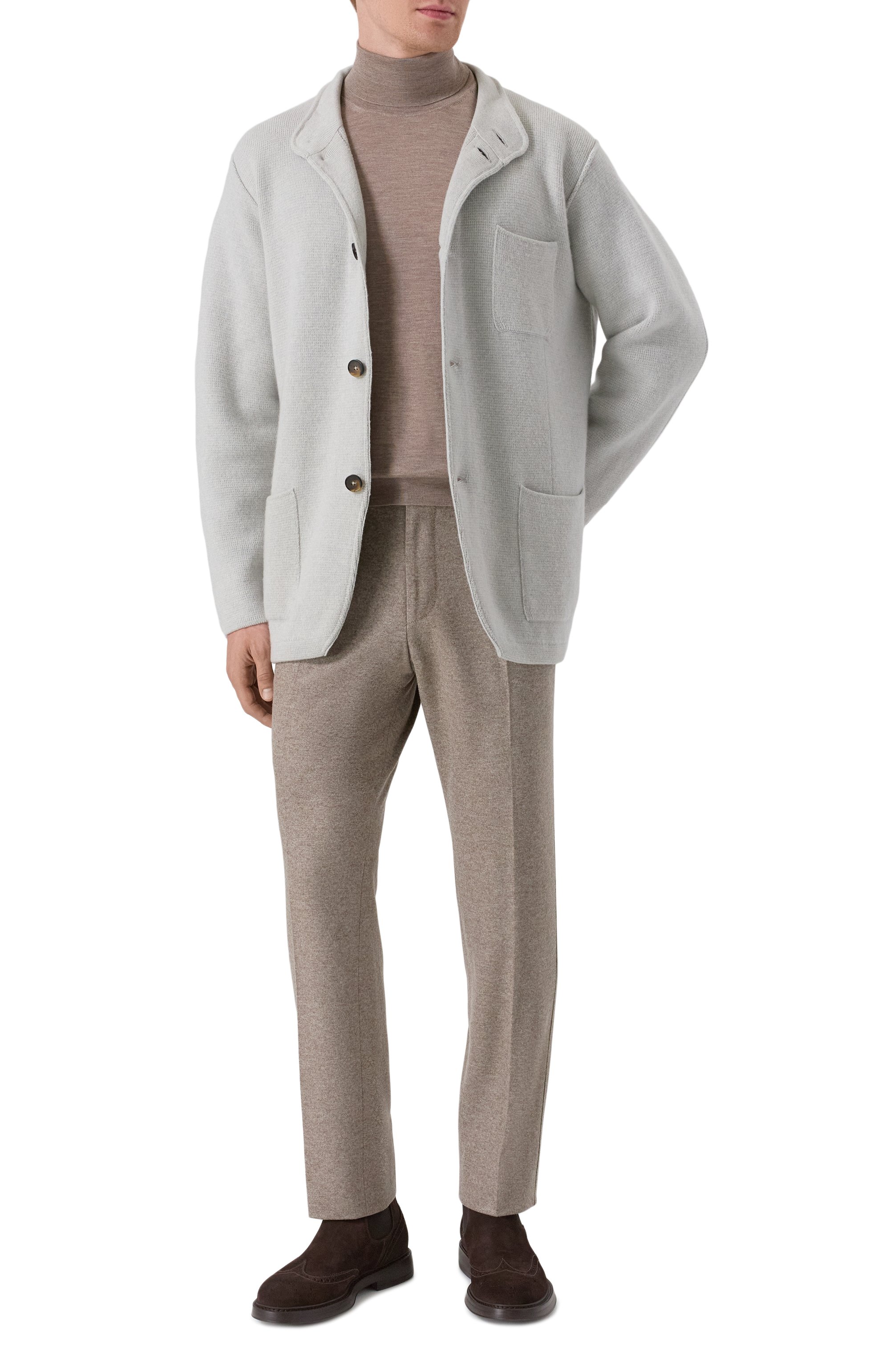 Водолазка из кашемира и шелка FEDELI, арт. MU007124, фото 2