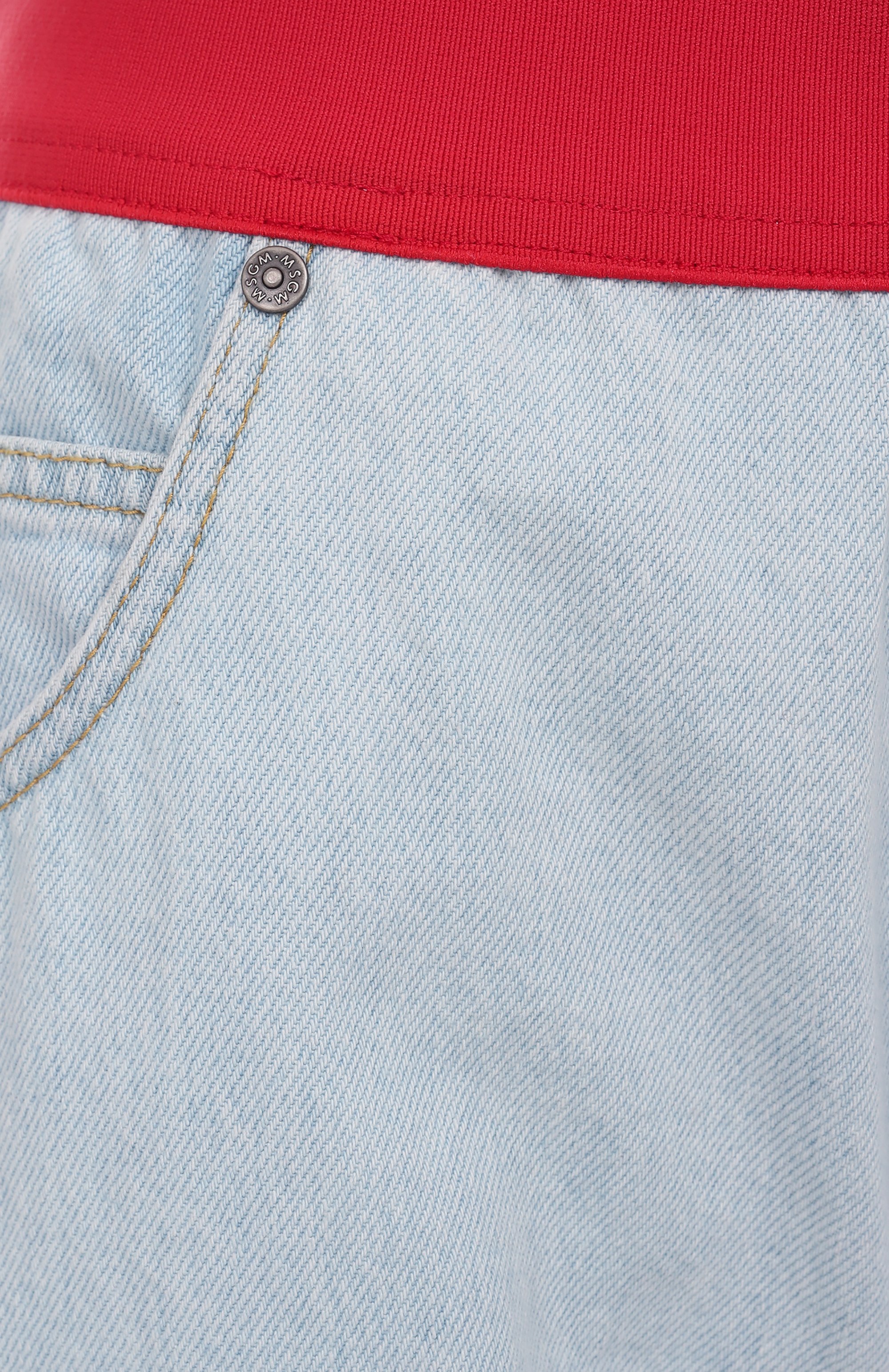 Джинсовые шорты MSGM, арт. 3842MDB230L 257238/257238, фото 6