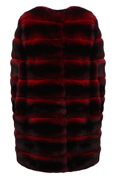 Шуба без рукавов из шиншиллы VALENTINO, арт. SF3FJ18021F, фото 1