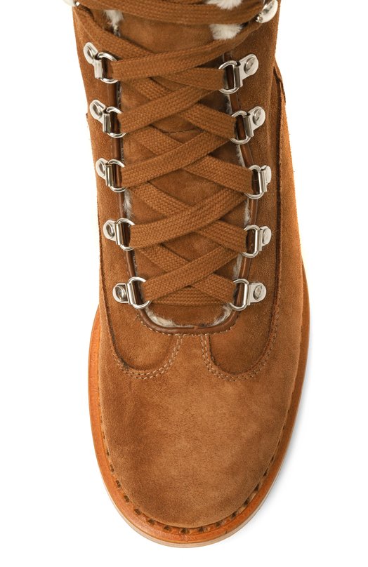 Замшевые ботинки Kiton D58812N0113606 Коричневый  D58812N0113606 Фото 6