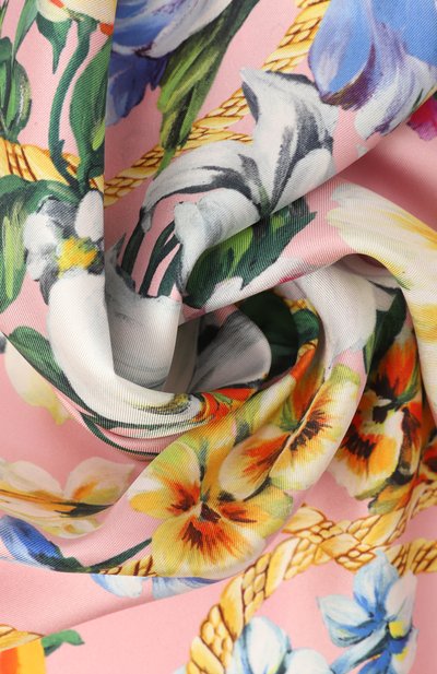 Шелковый платок DOLCE & GABBANA, арт. FN090R/GDCUR, фото 3