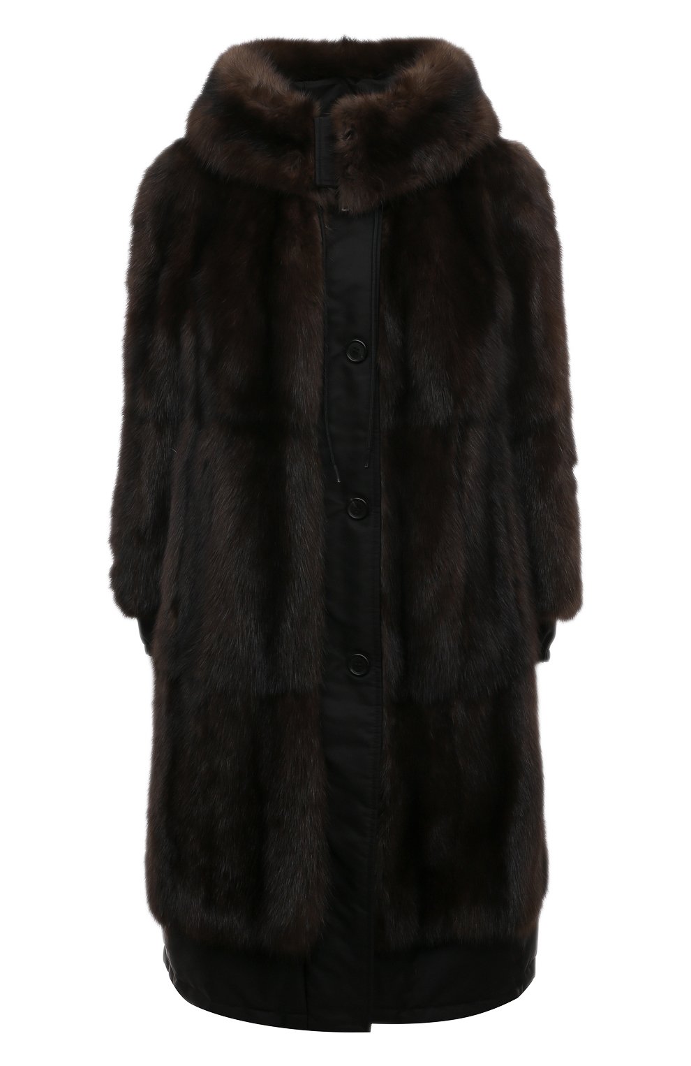 Шуба из меха соболя PRADA, арт. 166368-1Y46-F0192-211, фото 1