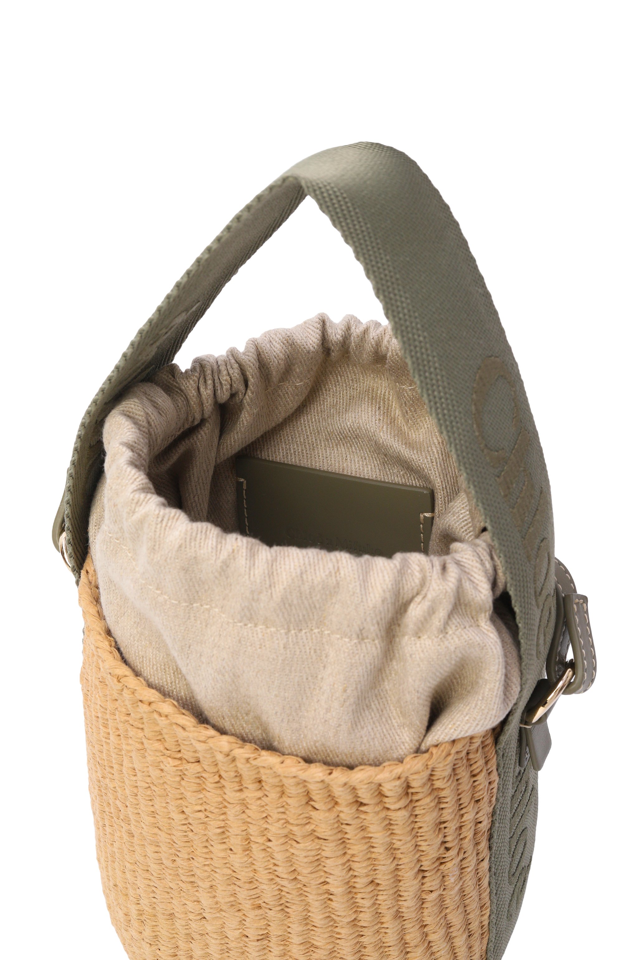 Сумка chloé x mifuko woody small CHLOÉ, арт. CHC23AS381L18, фото 5