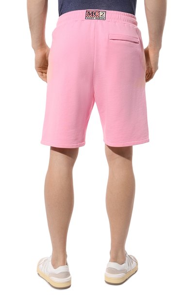 Хлопковые шорты MC2 SAINT BARTH розового цвета по цене 13750 руб., арт. STBM/RANDLE/00041F, фото 4 Хлопковые шорты MC2 SAINT BARTH, арт. STBM/RANDLE/00041F, фото 4