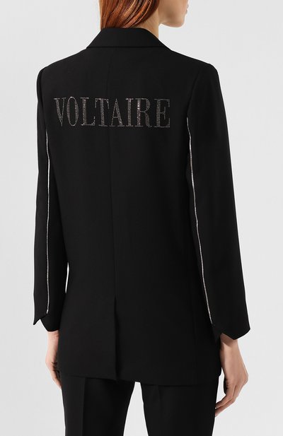 Жакет прямого кроя ZADIG AND VOLTAIRE, арт. SHCA0202F, фото 4