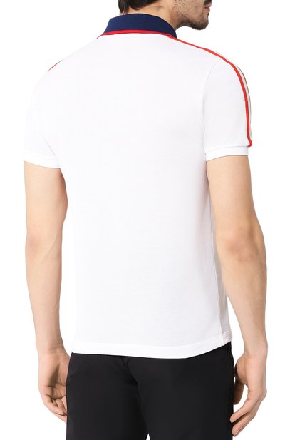 Хлопковое поло GUCCI, арт. 500972/X9M38, фото 4