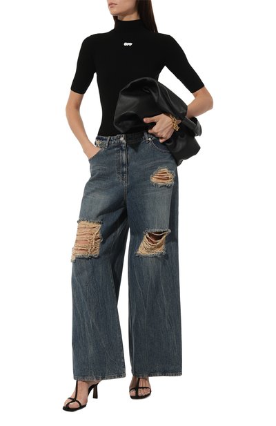 Водолазка из вискозы OFF-WHITE, арт. 0WHF050C99KNI001, фото 2