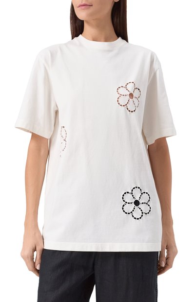 Хлопковая футболка MSGM, арт. 3841MDM128/257091, фото 3