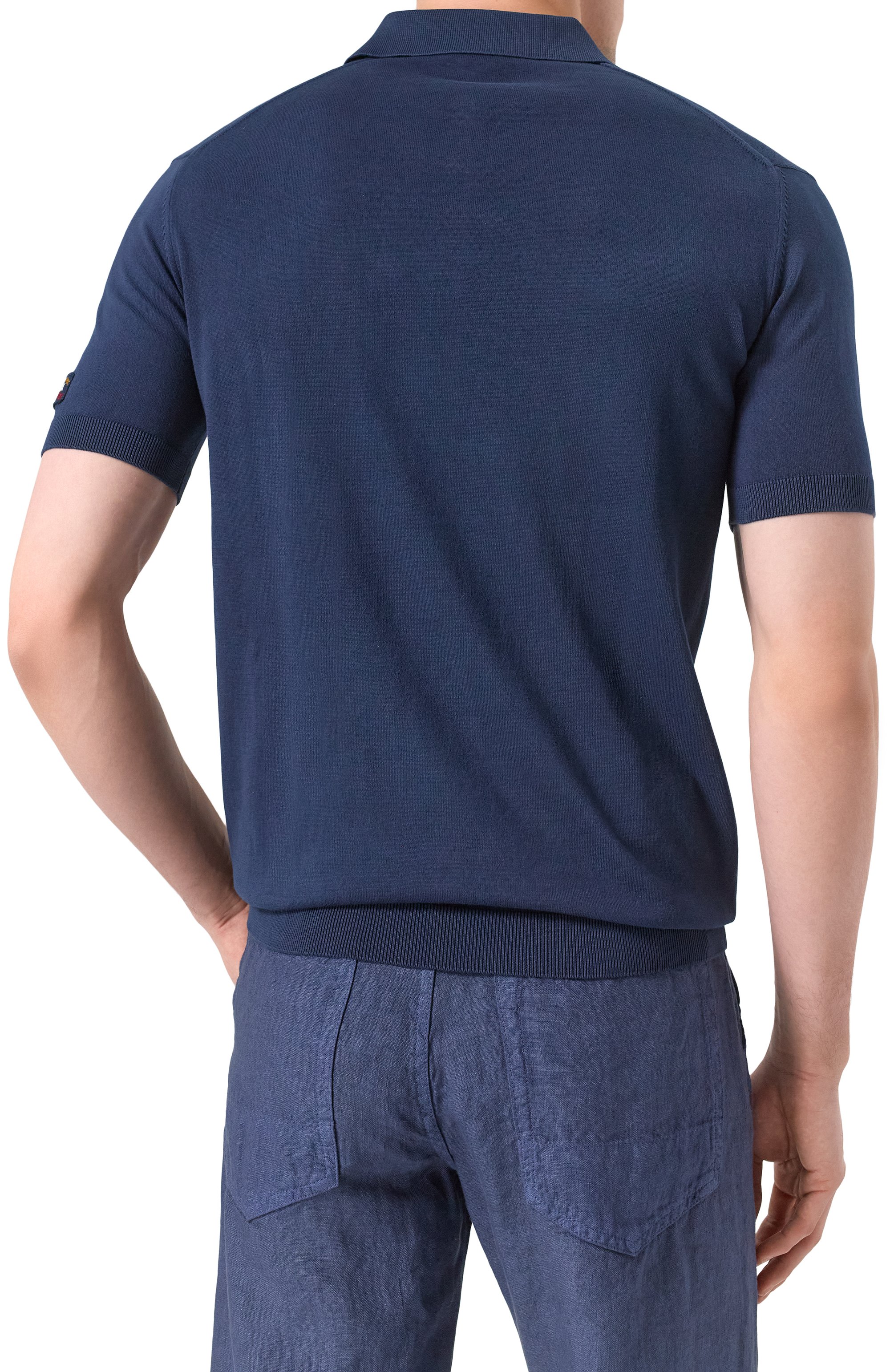 Хлопковое поло PAUL&SHARK, арт. 22411609, фото 4