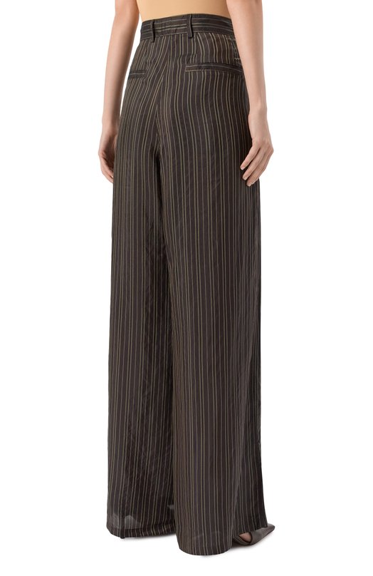 Брюки Dries Van Noten 010946-2267-703 Коричневый  010946-2267-703 Фото 4