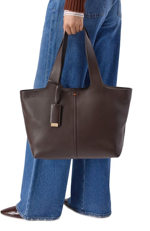 Сумка-тоут Santoni DIBGA2838BA-HWIA Коричневый  DIBGA2838BA-HWIA Фото 2