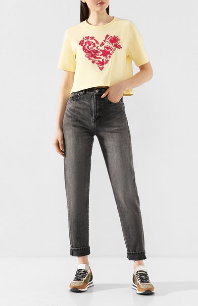 Хлопковая футболка KENZO, арт. FA52TS6254W9, фото 2
