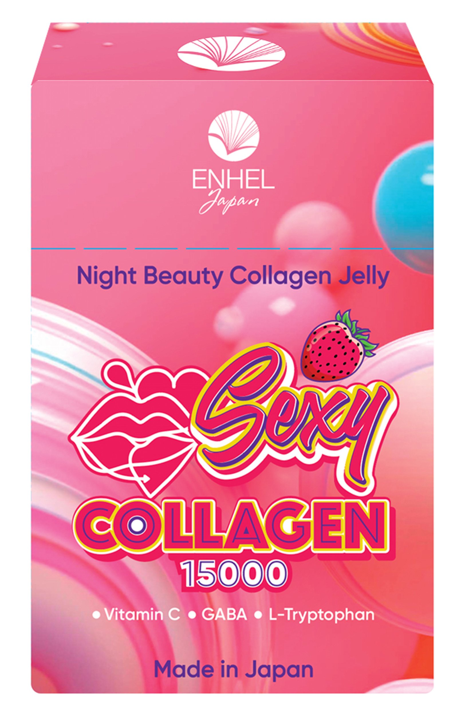 Желе для ночной красоты со вкусом клубники night beauty jelly (15шт.) ENHEL BEAUTY бесцветного цвета по цене 25000 руб., арт. 4589449701748, фото 1 Желе для ночной красоты со вкусом клубники night beauty jelly (15шт.) ENHEL BEAUTY, арт. 4589449701748, фото 1