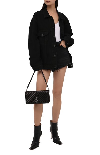 Джинсовая куртка BALENCIAGA черного цвета по цене 137500 руб., арт. 675206/TEW05, фото 2 Джинсовая куртка BALENCIAGA, арт. 675206/TEW05, фото 2