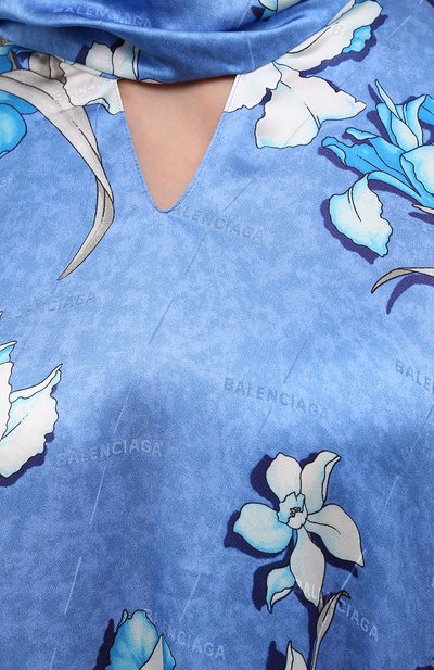 Шелковое платье BALENCIAGA, арт. 646910/TJLU9, фото 5