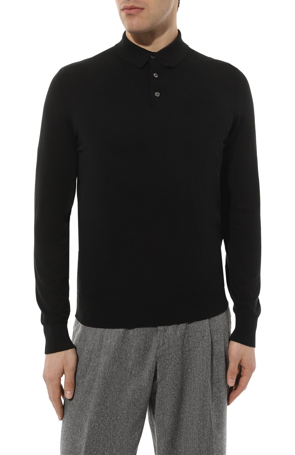 Хлопковое поло FEDELI, арт. 7UED5911, фото 3