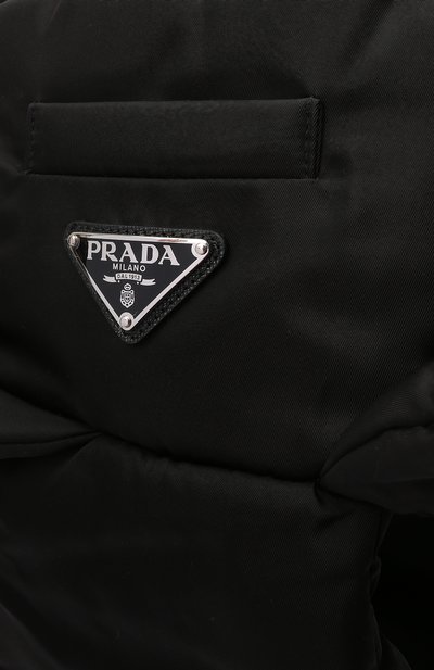 Утепленная шапка-ушанка PRADA, арт. 2HC164-820-F0002, фото 4