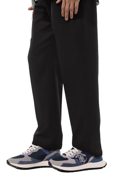 Комбинированные кроссовки ROBERTO CAVALLI, арт. 18700 D, фото 3