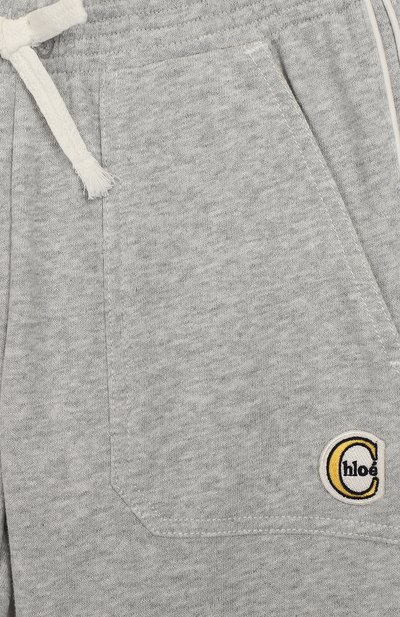 Хлопковые брюки CHLOÉ, арт. C14578/6A-12A, фото 3