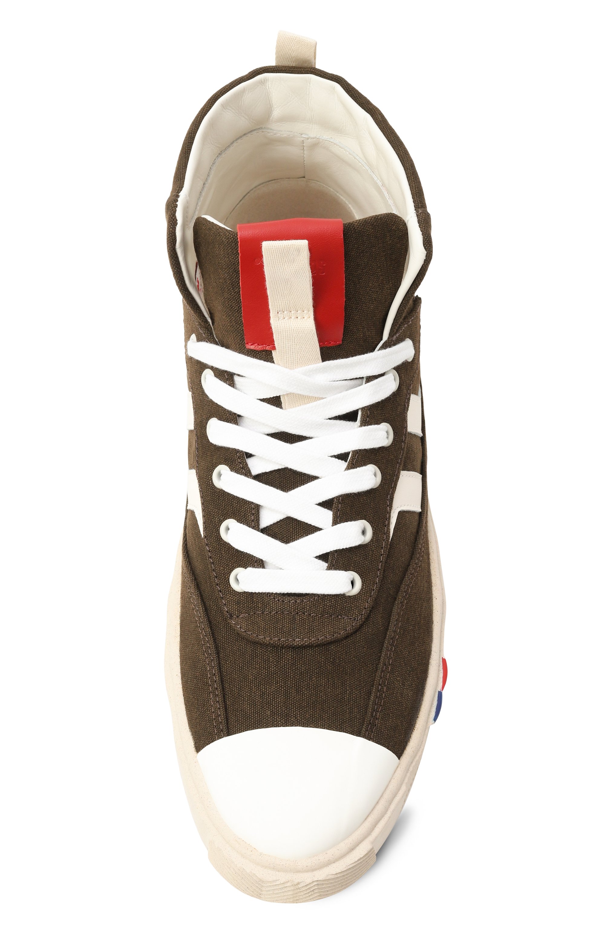 Текстильные кеды royal ii orbit PRO-KEDS 1949, арт. R0YAL II 0RBIT-HIGH/ST0NE WASHED CANVAS, фото 6