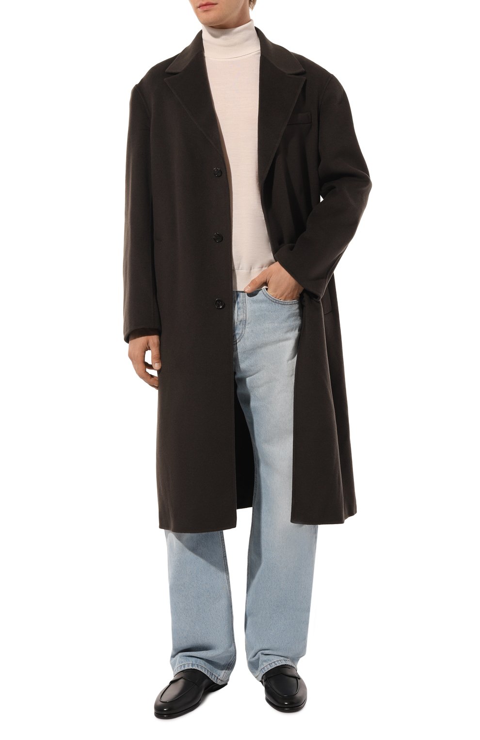 Пальто из шерсти и шелка NANUSHKA, арт. NM24PFJK01197, фото 2