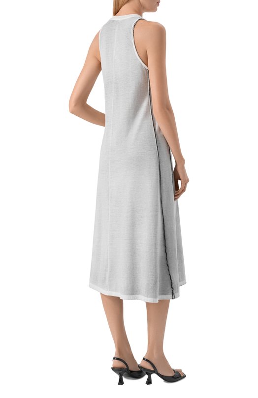 Хлопковое платье Diesel A20365/0BMCC Серый  A20365/0BMCC Фото 3