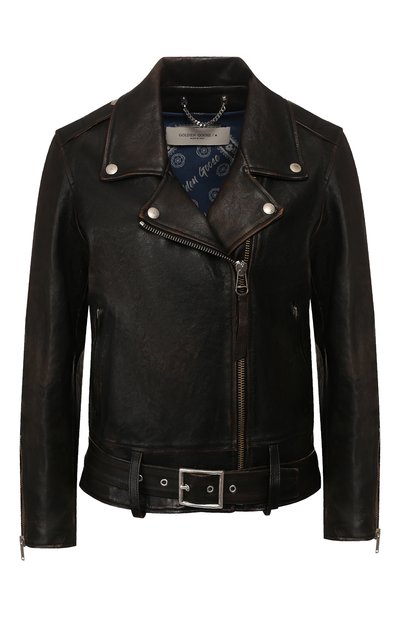 Женская кожаная куртка GOLDEN GOOSE DELUXE BRAND, арт. G36WP036.A4