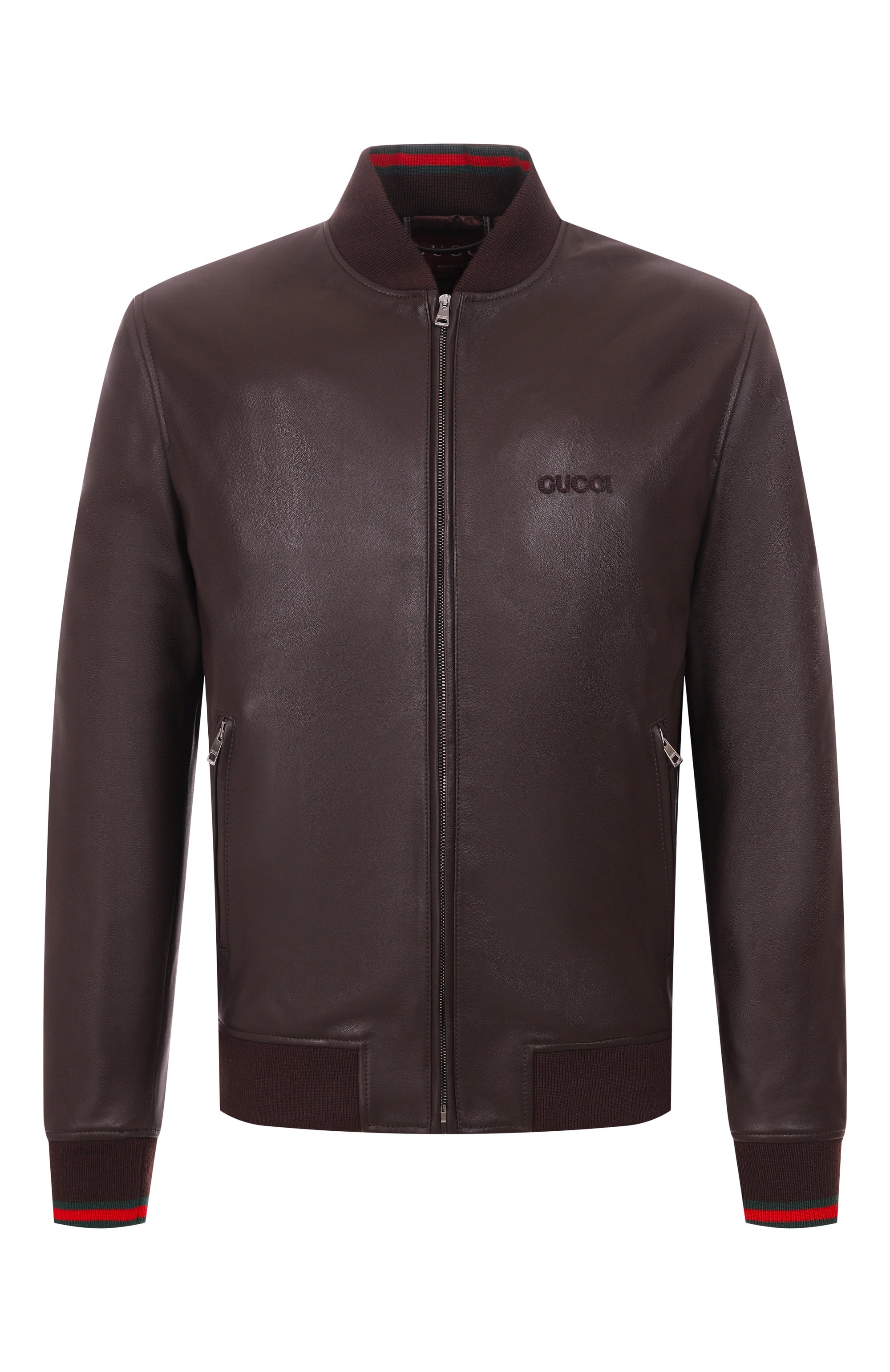Кожаный бомбер GUCCI, арт. 793726/XNA3M, фото 1