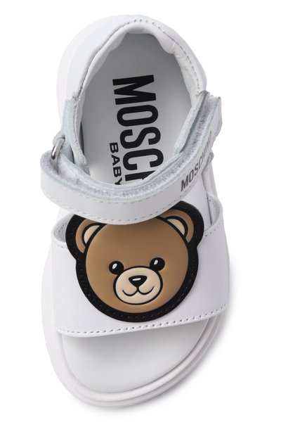 Кожаные сандалии MOSCHINO, арт. 82931/VARA0, фото 4