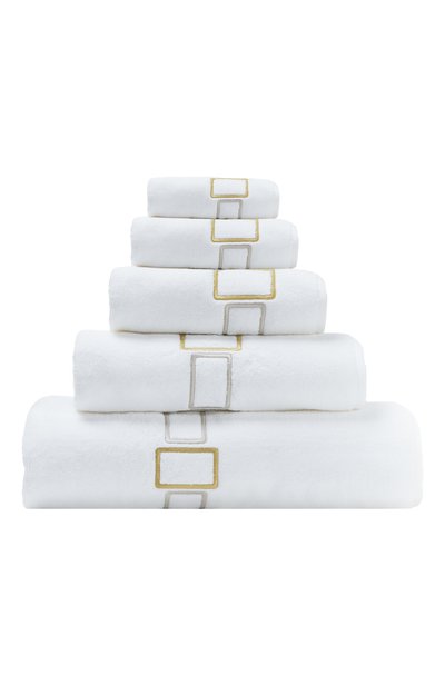 Набор из пяти полотенец bold bicolor embroidery FRETTE, арт. FR6881 D1100 5PZD