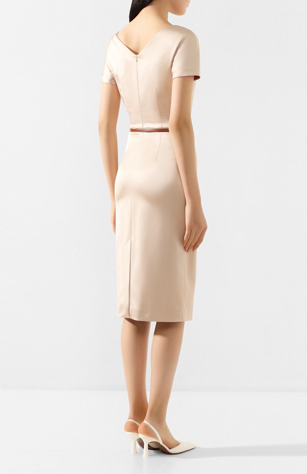 Платье с поясом TEREKHOV GIRL, арт. 2DE041/8022.102/S20, фото 4