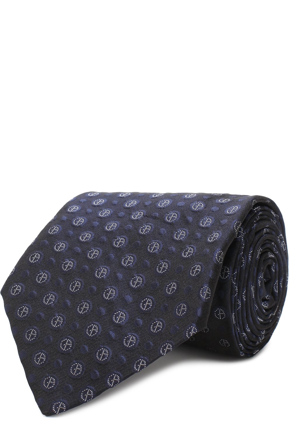 Шелковый галстук с узором GIORGIO ARMANI, арт. 360054/8A945, фото 1
