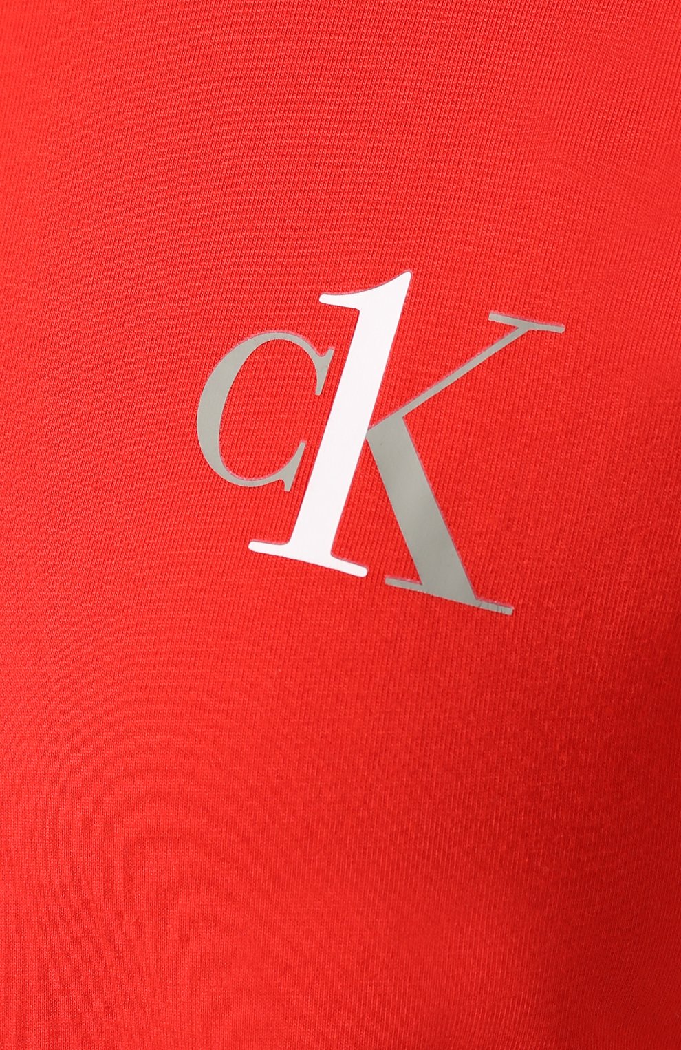 Хлопковая футболка CALVIN KLEIN, арт. QS6356E, фото 5