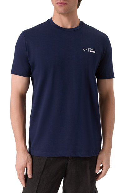 Хлопковая футболка PAUL&SHARK, арт. 25411063/M, фото 3