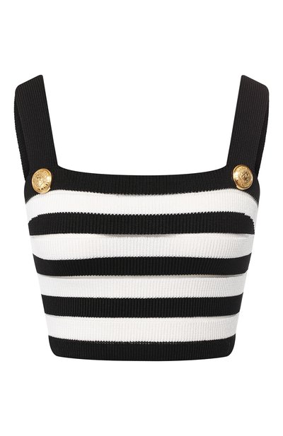 Женский топ в полоску BALMAIN, арт. RF10684/K289