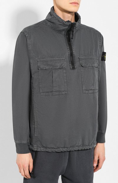 Хлопковый анорак STONE ISLAND, арт. 7115117WN, фото 3