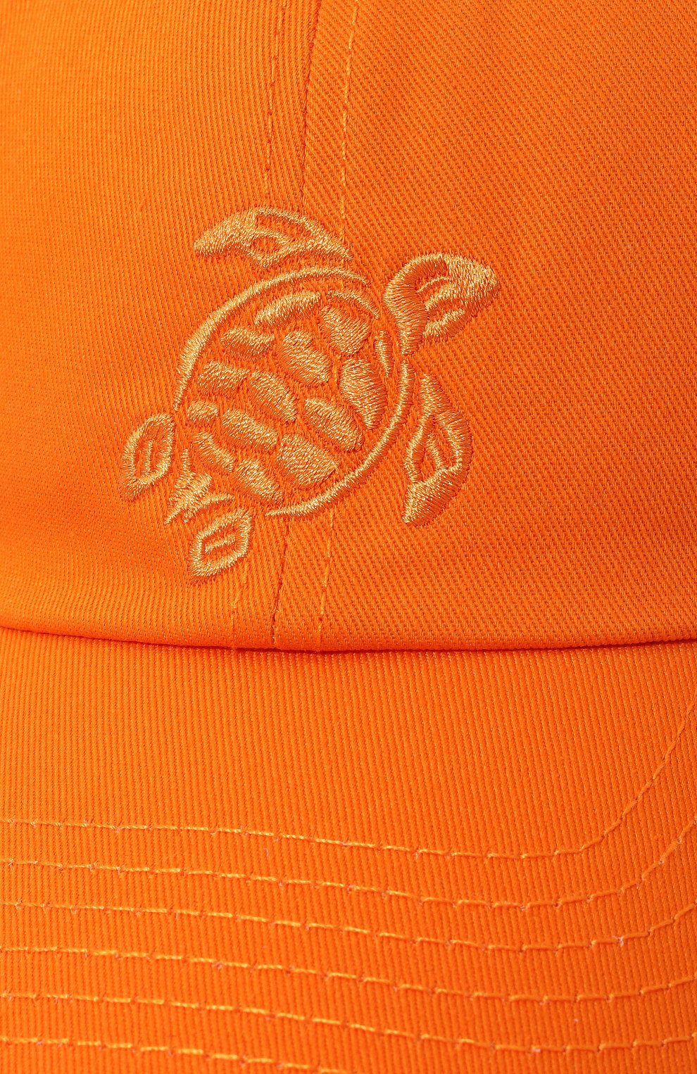 Хлопковая бейсболка VILEBREQUIN оранжевого цвета по цене 10450 руб., арт. CSNU2401/172, фото 4 Хлопковая бейсболка VILEBREQUIN, арт. CSNU2401/172, фото 4