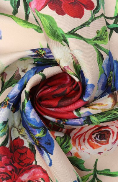 Шелковый платок DOLCE & GABBANA, арт. FN092R/GDC5G, фото 3
